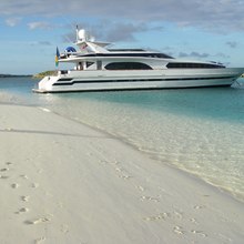 Dream Rider Yacht At Anchor