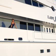 Oui Oui Yacht Close Exterior Side