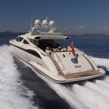 Herakles Yacht Running Shot - Aft