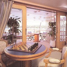 Lady Rose Yacht Interior Seating