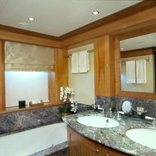 The Lady K Yacht Bathroom