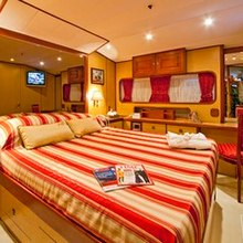 V. Bahria Yacht Red Stateroom