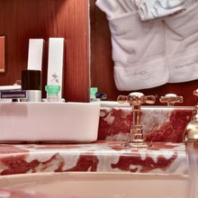 Number Nine Yacht Bathroom Detail