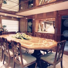 White Knight Yacht Dining Salon