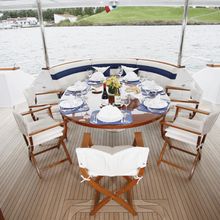 Skyetyme Yacht Aft Deck