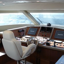 Cosmos Luna Yacht Wheelhouse