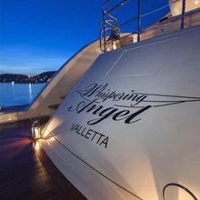 Whispering Angel Yacht Swim Platform