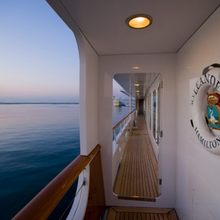 Leander G Yacht External - Side Passageway