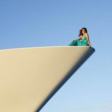 Oui Oui Yacht Bow - Close