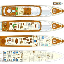 FOS Yacht Deck Plans