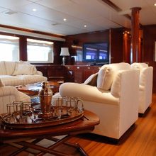 Ariete Primo Yacht Small Salon on Main Deck