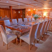 Sanssouci Star Yacht Dining Salon