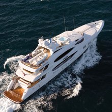 Reef Chief Yacht Aerial View