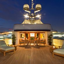 Legend Yacht Bridge Deck Aft