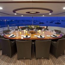 Coco Yacht Skylounge Alfresco Dining
