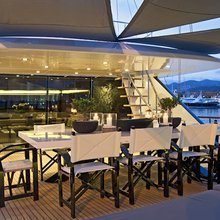 Infinity Yacht Exterior Dining