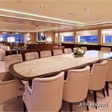 Natalina A Yacht Formal Dining Area
