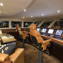 Inception Yacht Wheelhouse