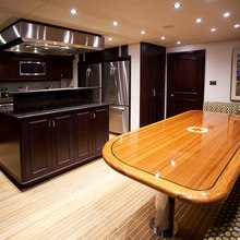 Liquidity Yacht Galley Table