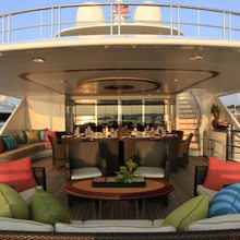 Coco Yacht Skylounge Aft Deck