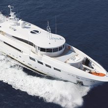Celia P Yacht Aerial View
