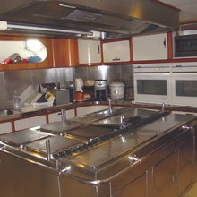 Blue Gold Yacht Galley
