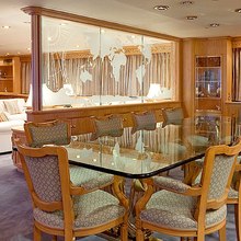 Lady Rose Yacht Dining Room