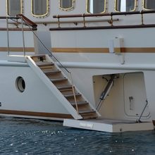 Silver Cloud Yacht Gangway