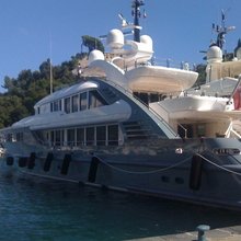 Lady MM Yacht Exterior Side