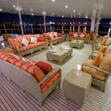 Leander G Yacht Main Deck Aft - Seating