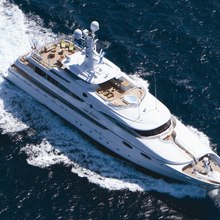 Oui Oui Yacht Aerial View