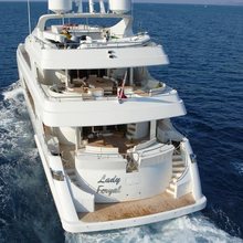 Lady Feryal Yacht Aft Decks