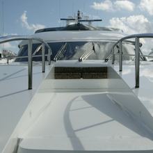 World is not Enough Yacht Foredeck Seating