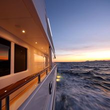 Huntress Yacht Terrace - Sunset