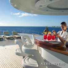 Sea Huntress Yacht Exterior Bar