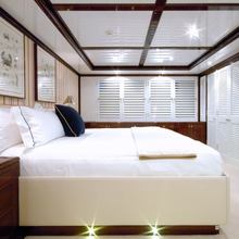 Oxygen Yacht White Guest Stateroom - Side View