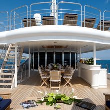Lady Esther Yacht Upper Deck