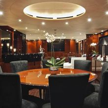 Whispering Angel Yacht Dining Salon