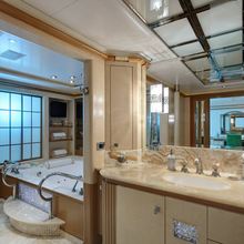 Pegasus VIII Yacht Master Bathroom