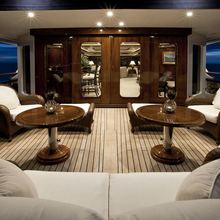 Tobi Star Yacht Main Aft Deck - Night