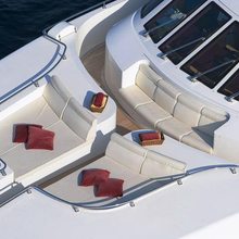 Lady Feryal Yacht Sunbathing Forward