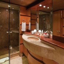 Chosen One Yacht Guest Bathroom
