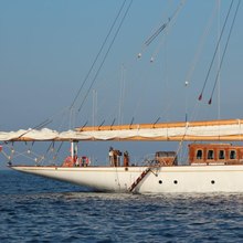 Princess of Adriatic Yacht Side View