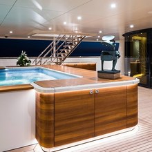 Mirage Yacht Main Deck Swimming Pool