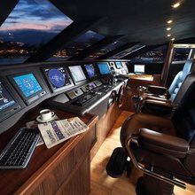 Encore Yacht Pilothouse