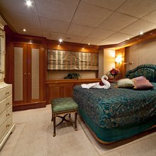 Lady Anastasia Yacht Blue Guest Stateroom