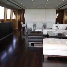 Sheleila Yacht Salon Forward View