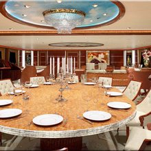 Diamonds Are Forever Yacht Formal Dining