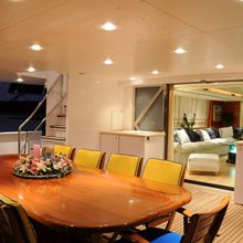 Grand Mariana II Yacht Exterior Table