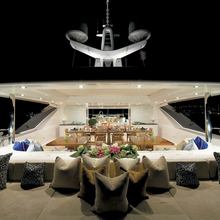 Ice Angel Yacht Deck - Night